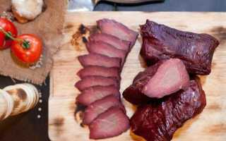 Конина копченая в домашних условиях