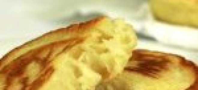 Оладьи на воде с яйцами с дрожжей