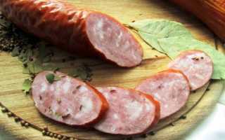 Сырокопченая колбаса: рецепты для самостоятельного изготовления