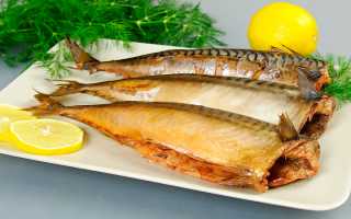 Скумбрия копченая с жидким дымом, луковой шелухой и чаем
