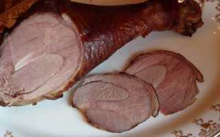 Копчение индейки в домашних условиях