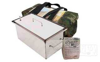 Как сделать коптильню с гидрозатвором