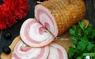 Рулеты из копчёной свинины: пошаговые рецепты