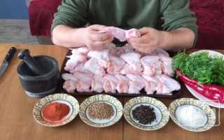 Рецепт копченых крылышек в домашних условиях