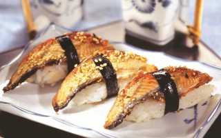 Как приготовить роллы с копченым угрем