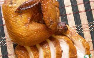 Варено-копченая курица в домашних условиях