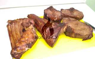 Копченый кабан в домашних условиях