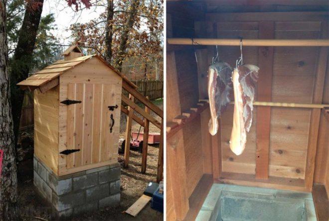 Коптильня сделанная своими руками Коптильня сделанная своими руками