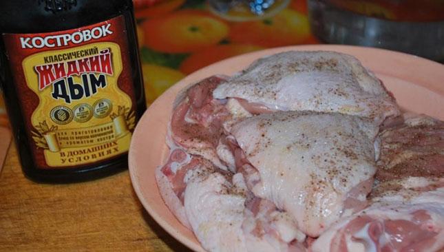 Мясо и жидкий дым Мясо и жидкий дым