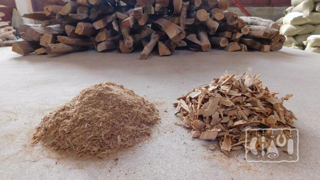 Древесные материалы для копчения