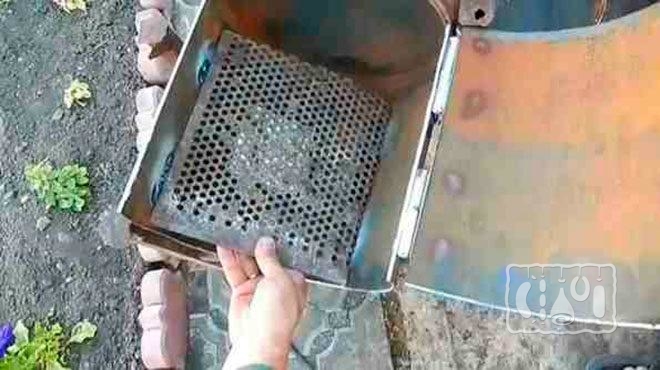 Топка для коптильни Подготовка топки