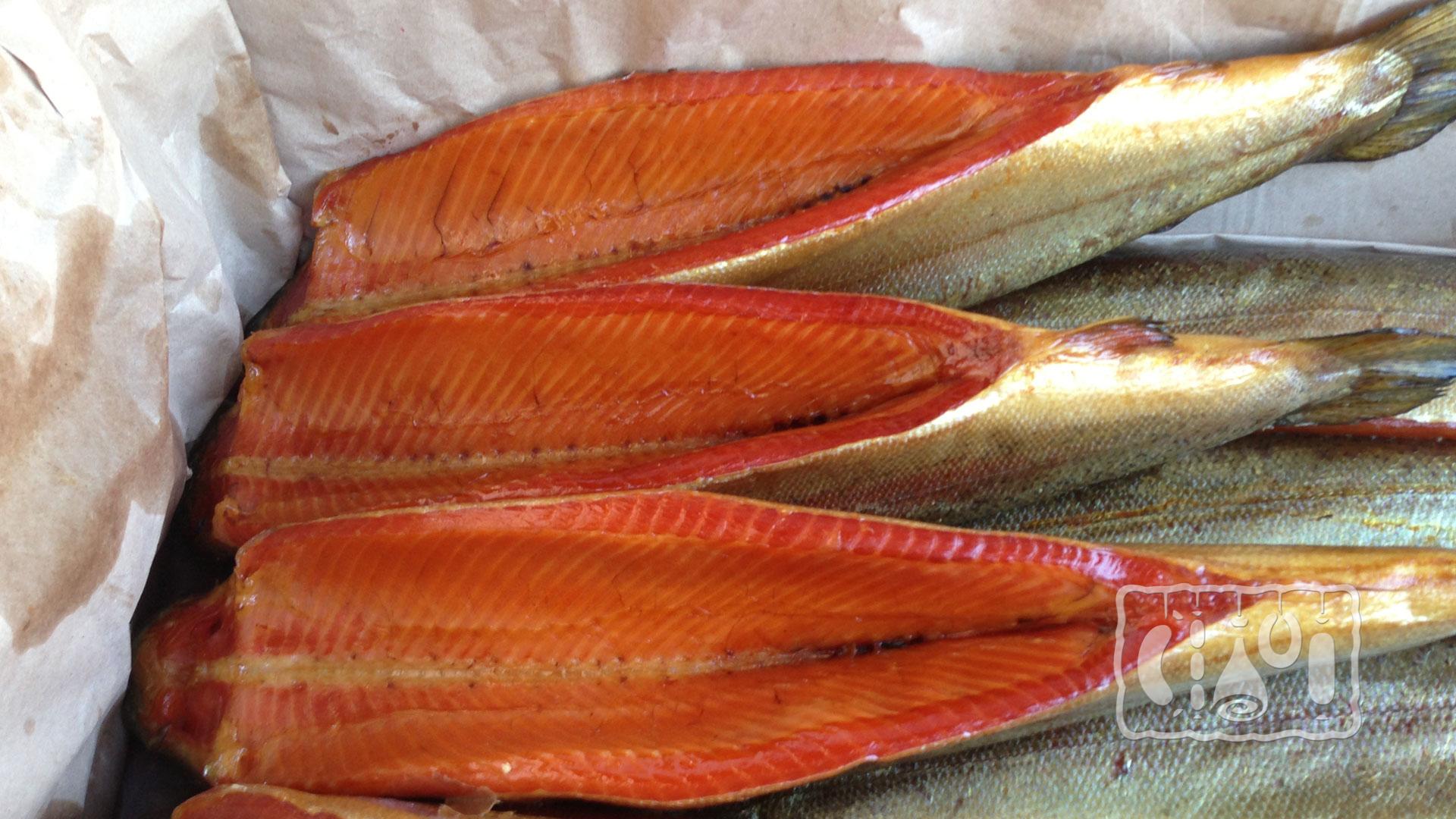 Копченая красная рыба Копченая красная рыба