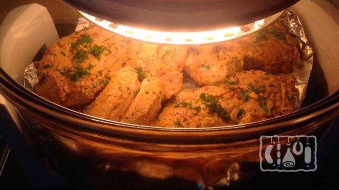 Копчение филе лосося в аэрогриле Копчение филе лосося в аэрогриле