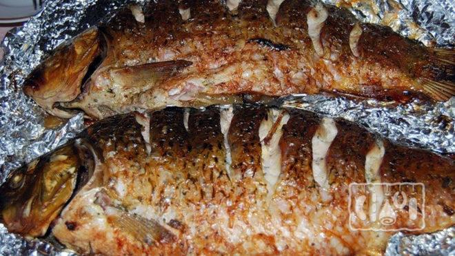 Копчение рыбы с помощью фольги