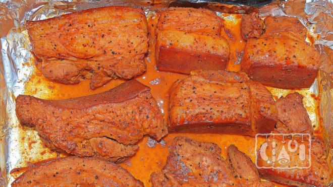 Копчение сала в духовке в фольге 