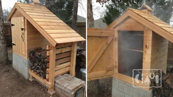 Коптильня холодного копчения 