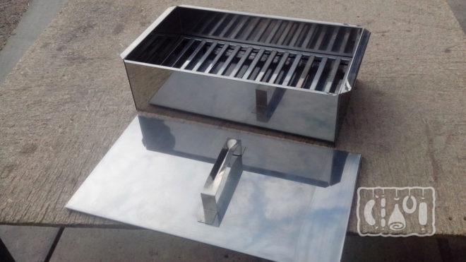 Коптильня из нержавейки Коптильня из нержавейки