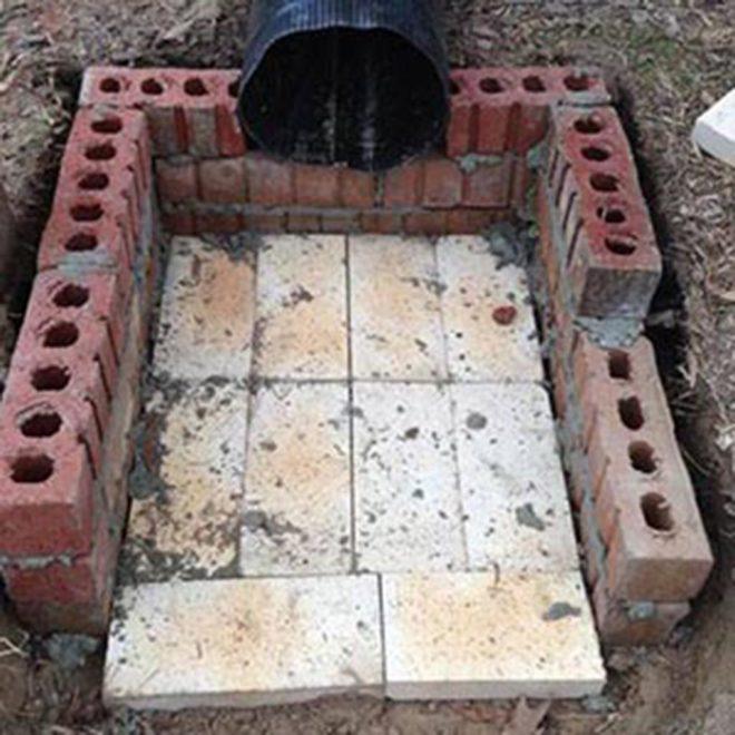 Фундамент под универсальную печь Фундамент под универсальную печь