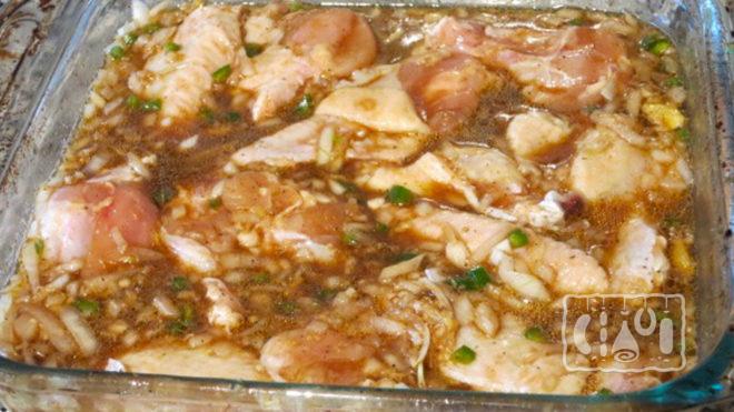 Рассольный маринад для крылышек 