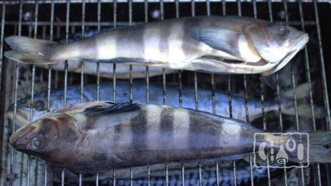 Рыба в коптильне на решетках Рыба в коптильне на решетках