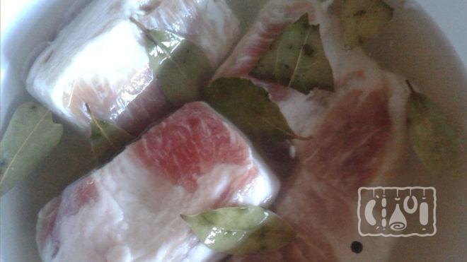 Сало в рассоле