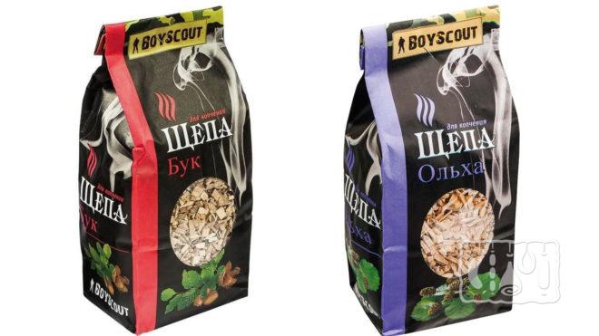 Щепа бука и ольхи Щепа бука и ольхи