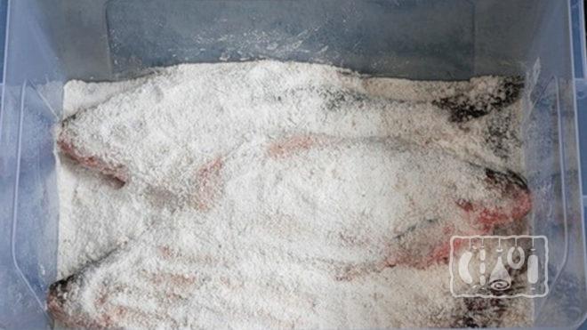 Сухая засолка леща