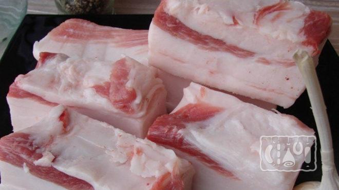 Свежее сало