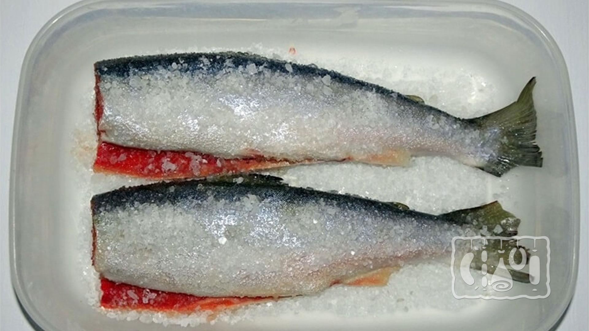 Засолка рыбы сухим методом